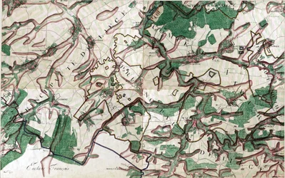 Karte von Walcourt, Belgien